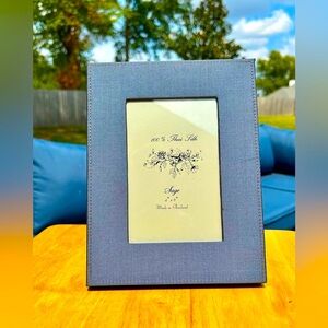 Thai Silk Blue Picture Frame